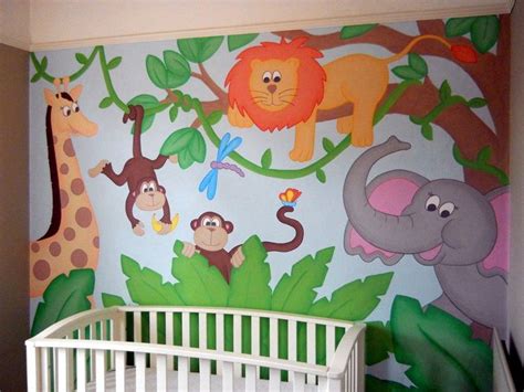 Hand Painted Baby Room Murals Mural Wall