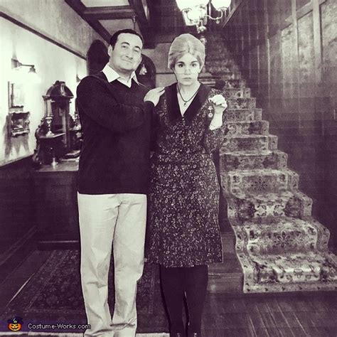 Dead Norman Bates And Mother From Psycho Costume Photo 49