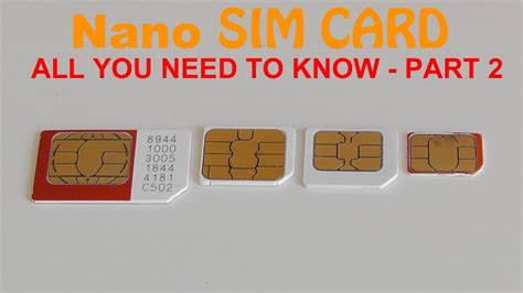 Difference Between Sd And Sim Card Is A Micro Sim The Same As A Micro