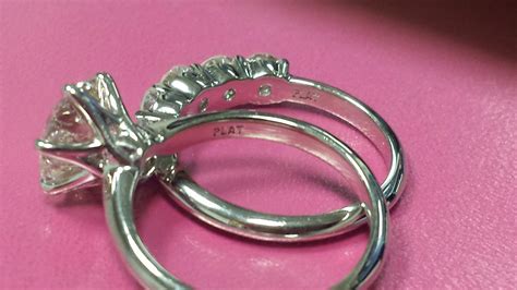 How Visible Is The Hallmark Stamp On The Inside Of Your Ring