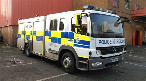 British Transport Police Emergency Response Unit Tender Taken 1312