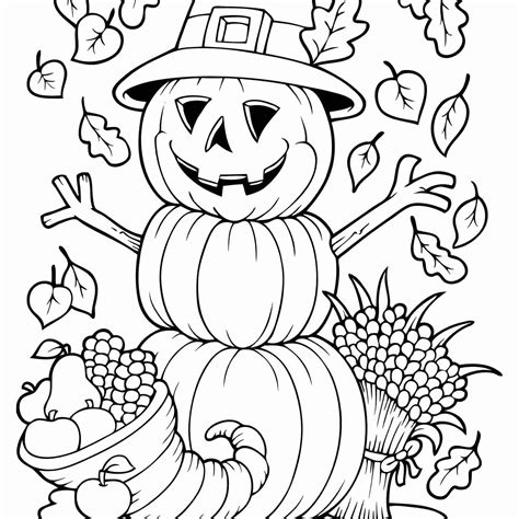 Coloring Pages Of Vegetable Gardens Unique Coloring Pages Fall Coloring