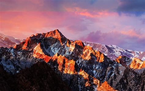 I Recreated The Macos Sierra Wallpaper In Minecraft