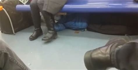 Beijing Man Caught On Camera Groping Commuter From Beneath Her Seat