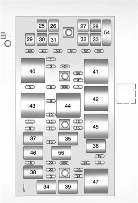 Chevrolet Corvette 2012 2013 Fuse Box Diagram 🔧