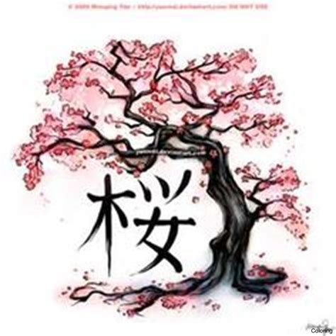 Japanese Sakura Drawing At Getdrawings Free Download