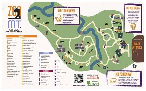 Greenville Zoo Map