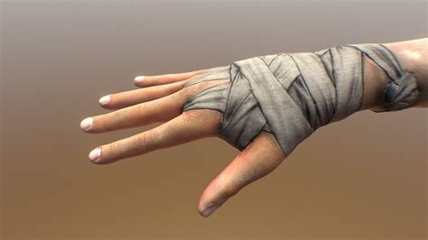 Hand And Bandage 3d Model By Bigcube 6af320f Sketchfab