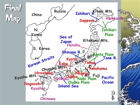 Click on above map to view higher resolution image. Geography of Japan