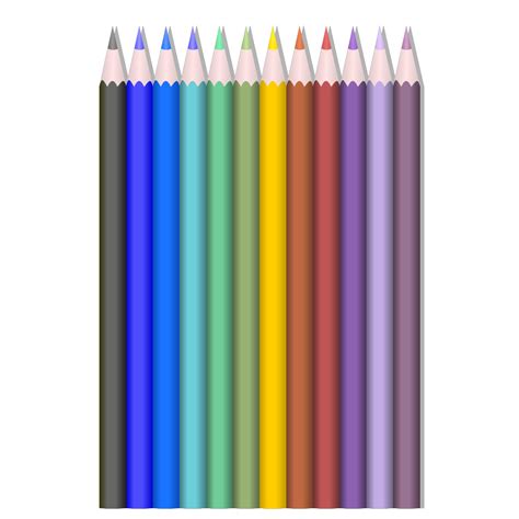 Colored Pencils Png Svg Clip Art For Web Download Clip Art Png Icon