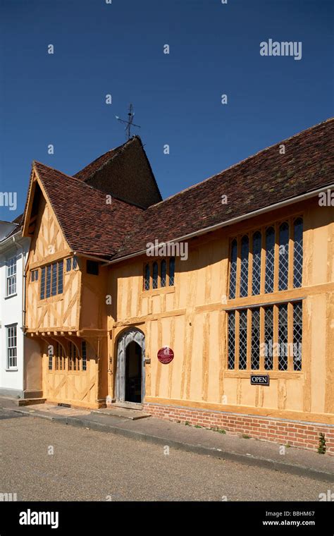 Great Britain England Suffolk Lavenham Little Hall Stock Photo Alamy