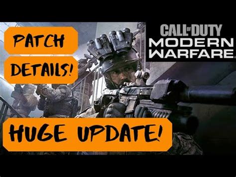 Call Of Duty Modern Warfare Warzone Huge Patch Update Weapon Buffs And