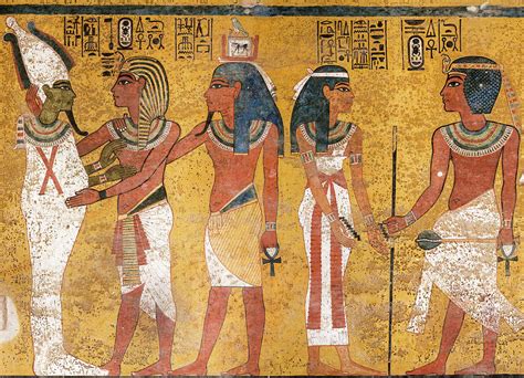 Tutankhamun Tomb Drawing