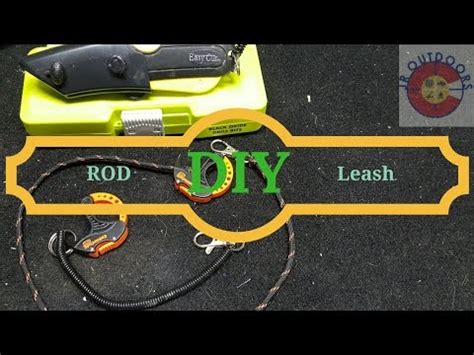 Make a diy curtain rod for less than $10. DIY Kayak Fishing Rod Leash - YouTube