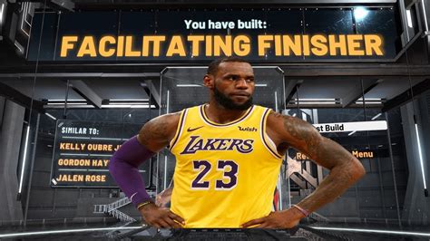 How To Make Overpowered Lebron James Build In Nba K Youtube