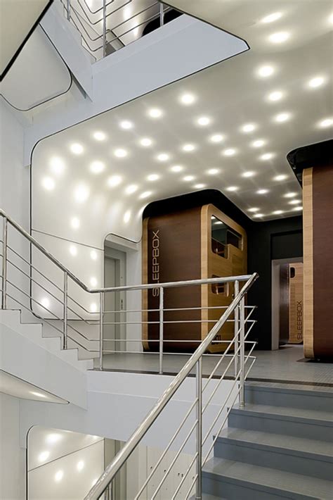 Situated in arbat district, the capsule is set 1.4 km from the pushkin state museum of fine arts. Sleepbox Hotel Tverskaya, the first capsule hotel in Russia | METALOCUS
