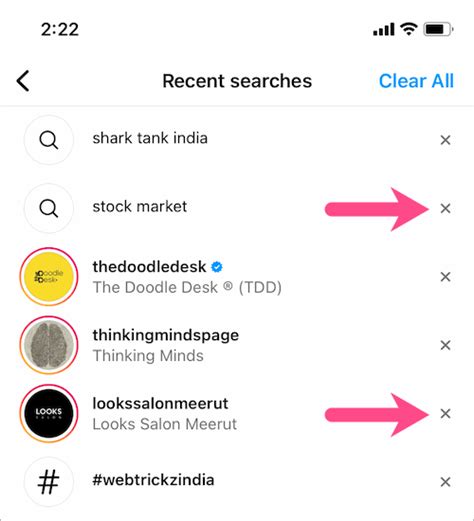 Heres How To Clear Search History On Instagram 2022