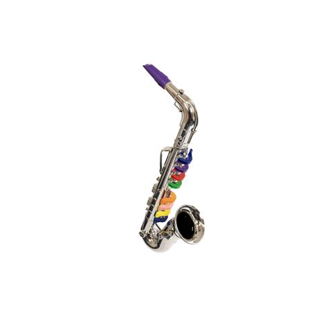 8 Note Childrens Silver Toy Saxophone Musical Instrument £1199