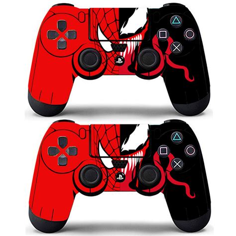 Ps4 Controller Skin Marvel Venom Spider Vinyl Stickers Decal For Ps4