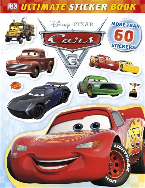 Ultimate Sticker Book Disney Pixar Cars 3 Dk Us