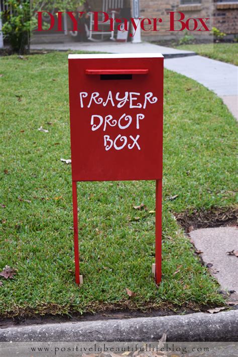 I have been wanting to start a diy section on this blog for awhile now, so i figure what better time than the present. Inspirational Tuesday-DIY Prayer Box - Positively Beautiful Life