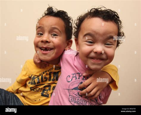 Mixed Race Brothers Stock Photo Alamy
