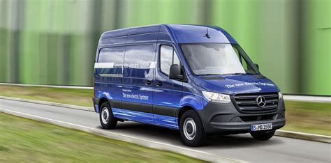 Mercedes Benz Unveils New Esprinter All Electric Van With Specs 150 Km