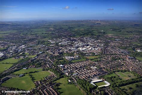 Aeroengland Aerial Photograph Of Bury Greater Manchester Uk