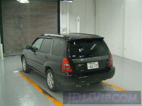 2002 SUBARU FORESTER 4WD XT TB SG5 30343 HAA Kobe 214340 Japanese