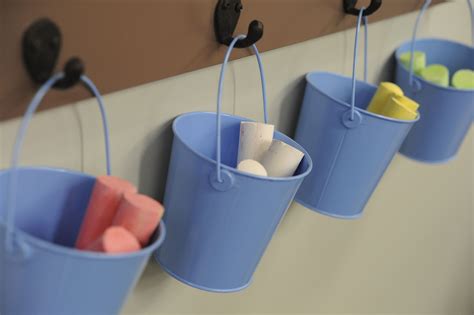 Wall Hooks Can Function For Many Reasonshang Buckets For Chalk