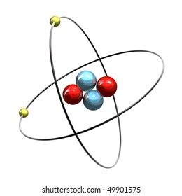 Helium Atom Diagram