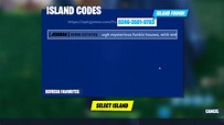 Fortnite Island Codes: the best Creative maps and how sharing works