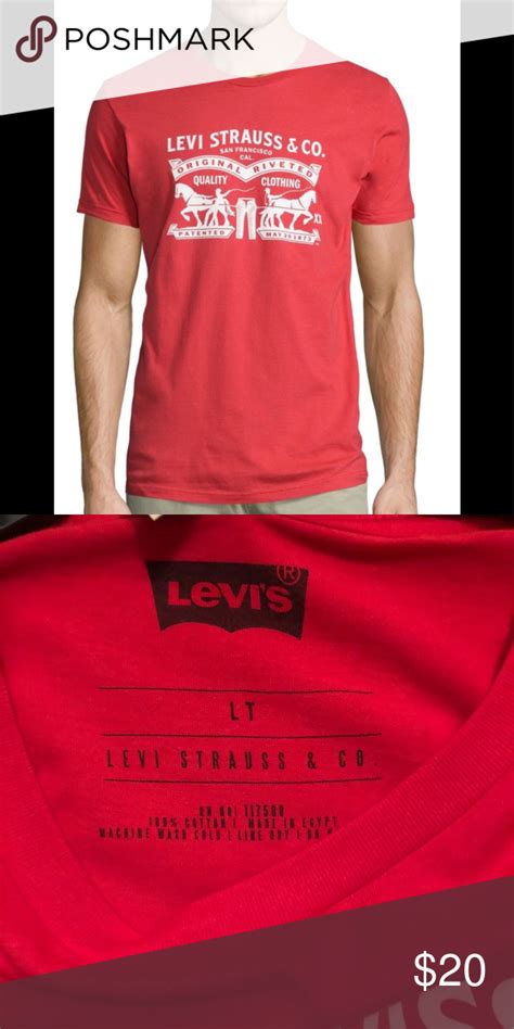 Mens Levi Strauss And Co T Shirt Nwt Levis T Shirt Shirts T Shirt