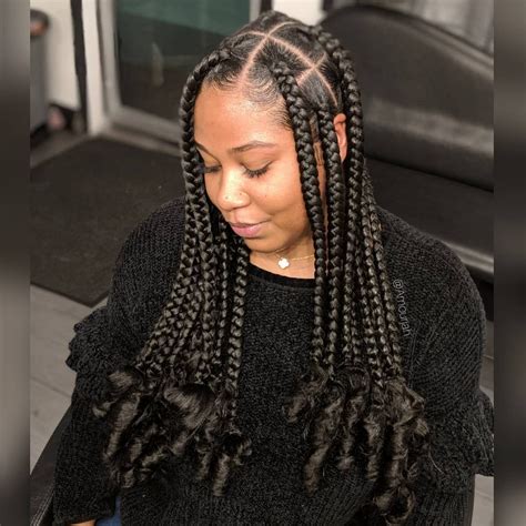 40 New Knotless Box Braids Ideas For 2021 | ThriveNaija in 2021 | Big
