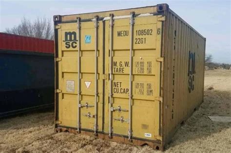 20 Ft Shipping Container Standard Cargo Worthy 20stcw Container One