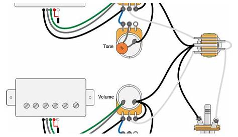 les paul guitar wiring diagram