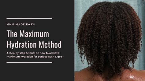 10 Minute Max Hydration For 4c Low Porosity Hair Youtube