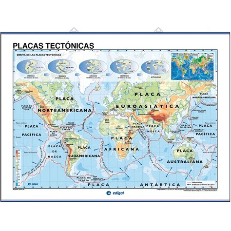 Top Imagen Placas Tectonicas En Mapa Planisferio Viaterra Mx 19440
