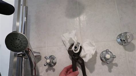 How To Fix A Leaky Shower Head Grohe Valve Cartridge Youtube