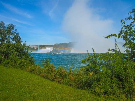 Niagara Regenboog Watervallen Gratis Foto Op Pixabay