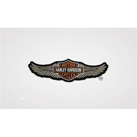Patch Bar And Shield Wings Harley Davidson