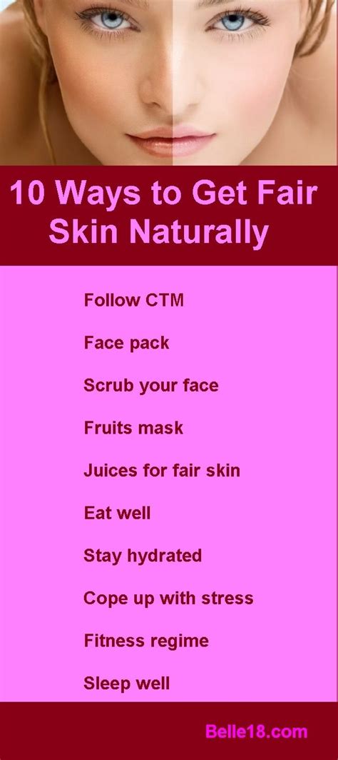 Quick Way To Get Fair Skin Anna Blog
