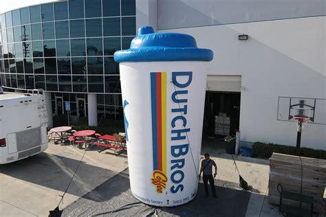 Giant Inflatable Coffee Cup Dutch Bros