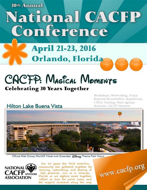 2015 National Cacfp Conference Program By National Cacfp Issuu
