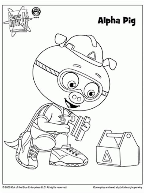 Here is a free coloring page of super why. Super Why Coloring Pages - Coloring Home