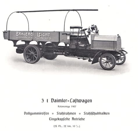 Der Weltweit Erste Lastwagen Von 1896