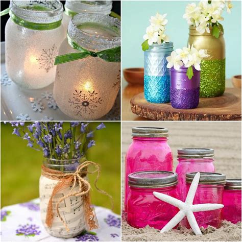 Mason Jar Crafts 60 Unique Ideas Youll Have To Try Jar Crafts Mod