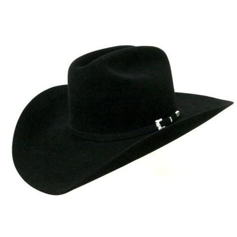 Resistol 20X Black Gold Low Crown Felt Cowboy Hat | Black cowboy hat, Cowboy hats, Felt cowboy hats