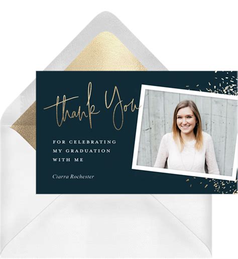 10 Graduation Thank You Cards To Send To Your Personal Cheer Squad