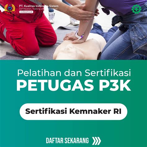 Pelatihan Petugas P3k Pt Kualitas Indonesia Sistem Kis